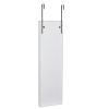 Full Mirror Fashion Simple Jewelry Storage Cabinet With Led Light Can Be Hung On The Door Or Wall