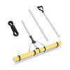 Floating Weed Lake Rake 36' Aquatic Pond Weed Cutter with Foam Floats